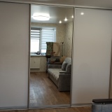 Шкаф купе 2 двери АГТ и 1 зеркало