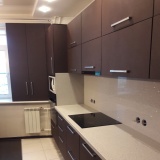 кухня, фасады МДФ, каменная столешница