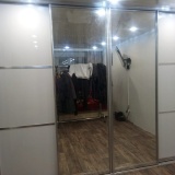 Шкаф купе 4 двери МДФ с зеркалами