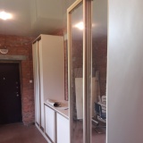 Шкафы купе в прихожей с обувницей