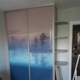 Шкаф купе в детскую комнату с фотопечатью